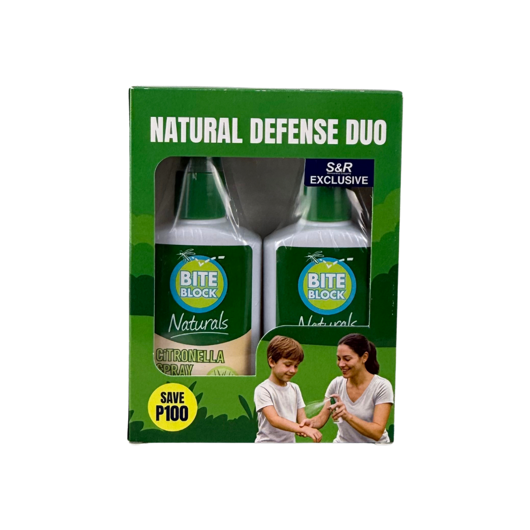 Bite Block 2-piece Citronella Spray Pack Bite Block 2-piece Citronella Spray Pack